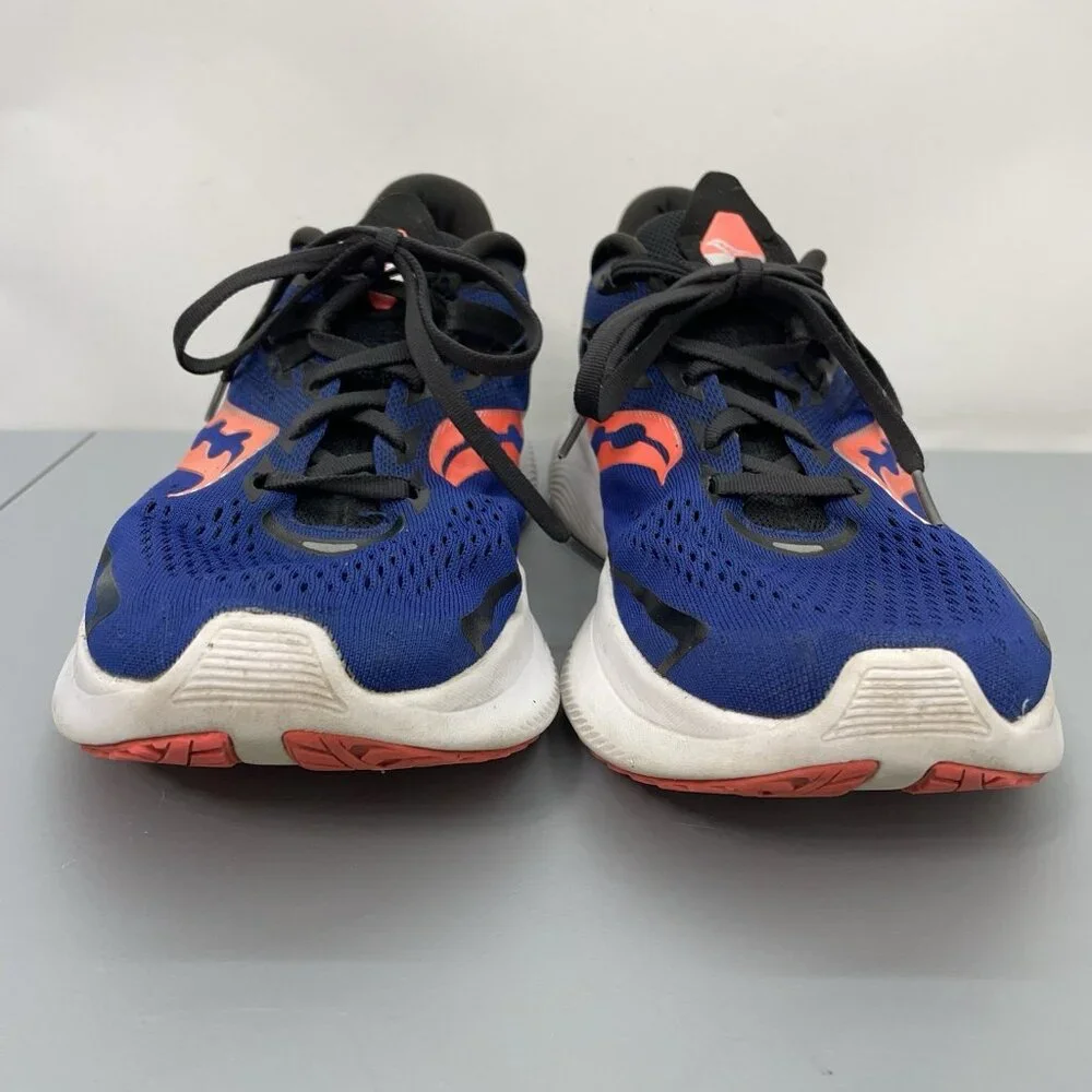 Saucony Ride 15 Sneakers Shoes Running Training Athletic Blue Mens 10.5